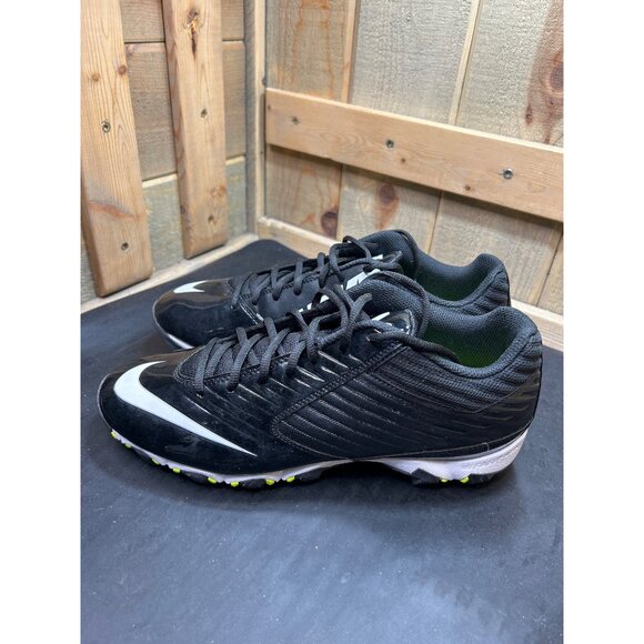 Nike Vapor Shark Football Cleats Size 11 Black Synthetic Upper Mens - Picture 6 of 9